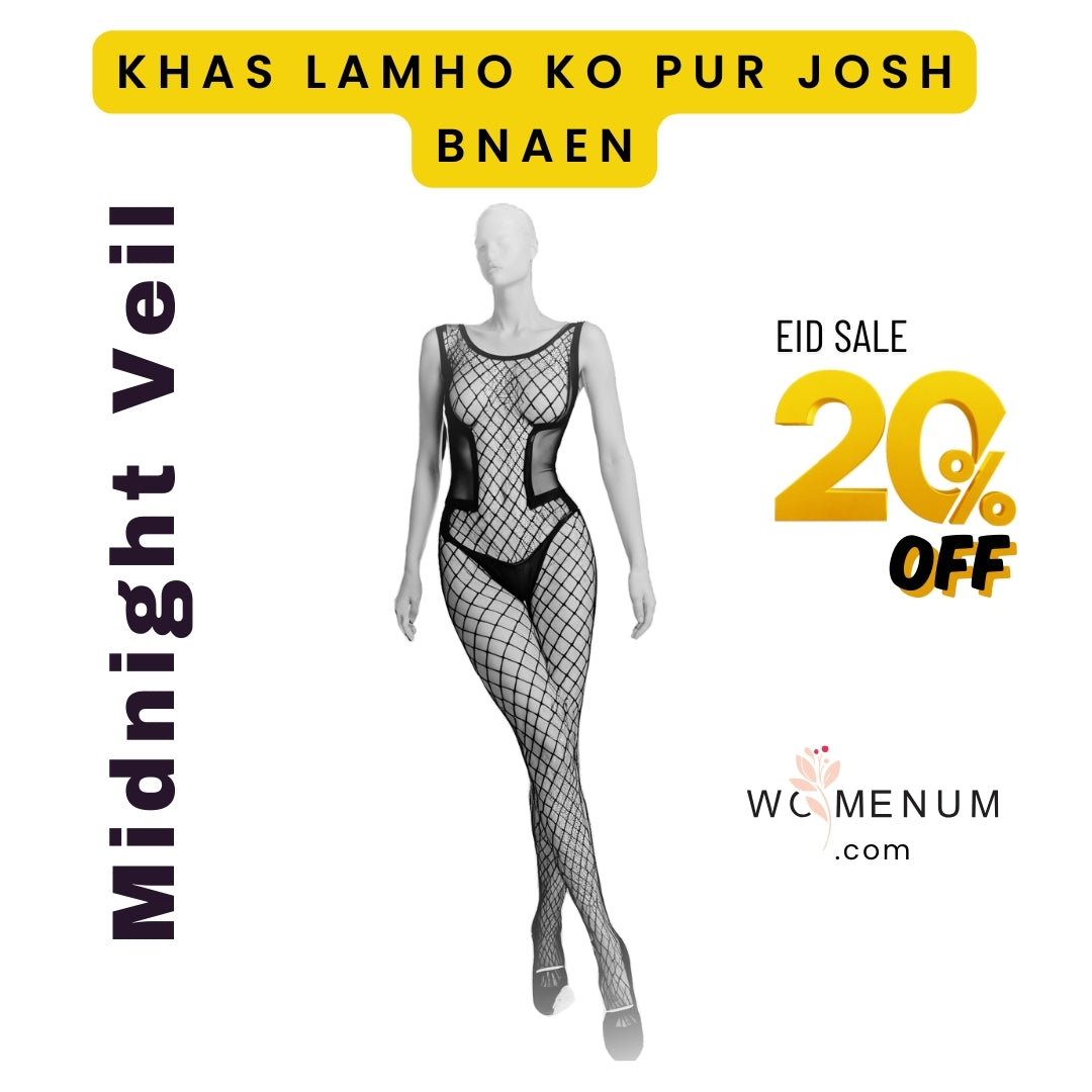 Midnight Veil: A Bodystocking That Defines You