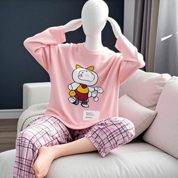 Soft Pink Cotton Trouser and Shirt – Effortless Elegance in Comfort