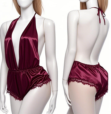 Smooth & Seductive Satin Nightdress – Modern Style