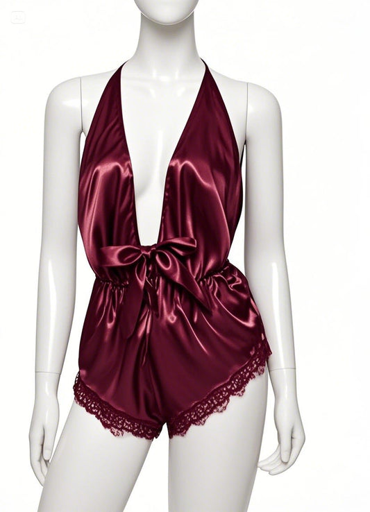 Smooth & Seductive Satin Nightdress – Modern Style